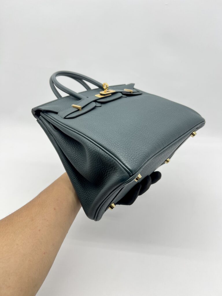 Hermes Birkin 25 Togo Vert Cypress GHW