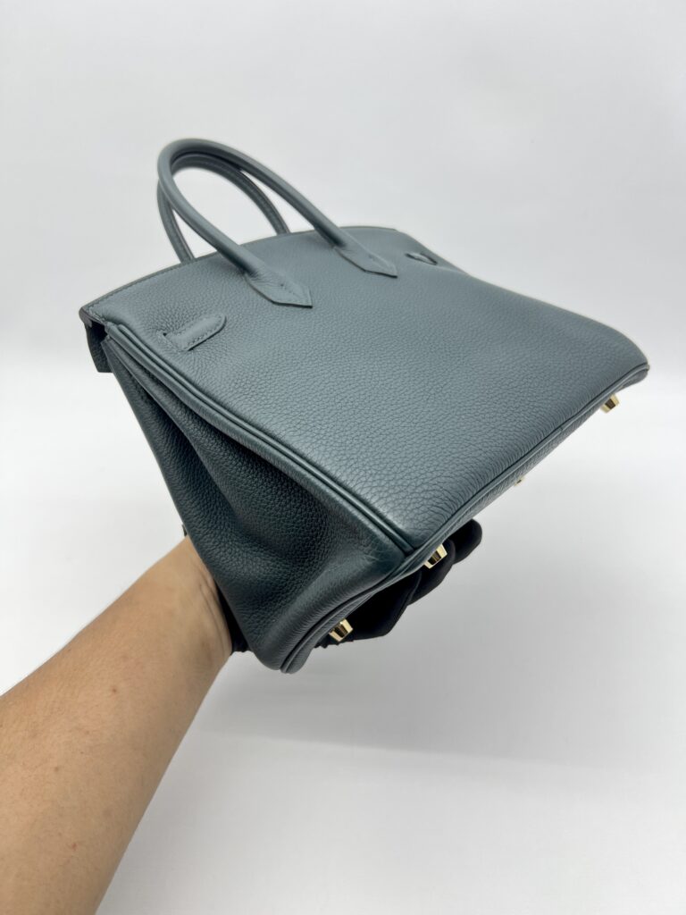 Hermes Birkin 25 Togo Vert Cypress GHW