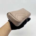 Gucci Marmont Super Mini Nude GHW
