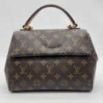 Louis Vuitton Cluny BB Monogram Bordeaux Fuchsia GHW