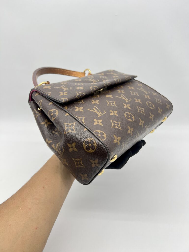 Louis Vuitton Cluny BB Monogram Bordeaux Fuchsia GHW