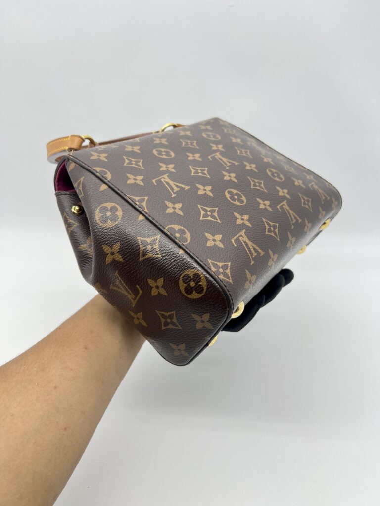 Louis Vuitton Cluny BB Monogram Bordeaux Fuchsia GHW