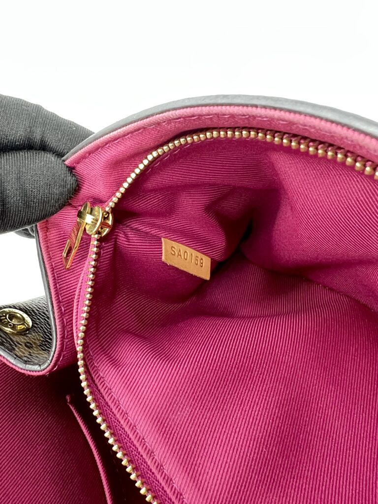 Louis Vuitton Cluny BB Monogram Bordeaux Fuchsia GHW
