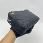 Prada Impuntu Shoulder Bag Nylon Black SHW