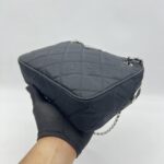 Prada Impuntu Shoulder Bag Nylon Black SHW