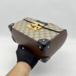 Gucci Padlock Bamboo GG Supreme Brown Black GHW