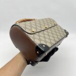 Gucci Padlock Bamboo GG Supreme Brown Black GHW