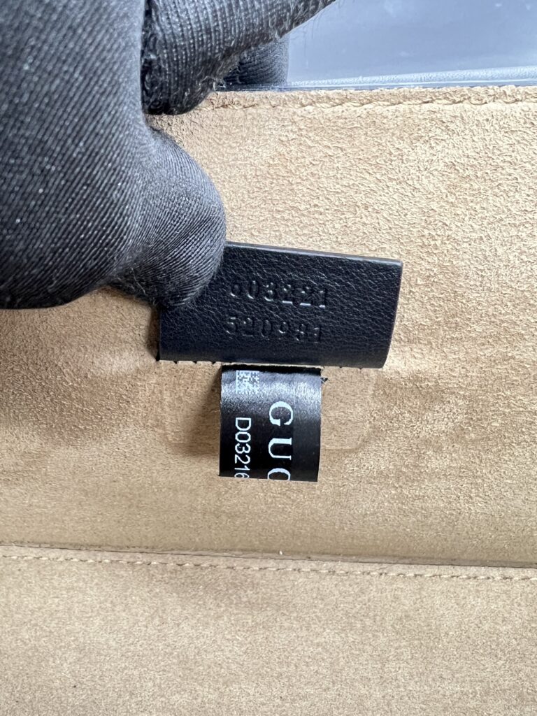 Gucci Padlock Bamboo GG Supreme Brown Black GHW