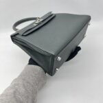 Hermes Kelly 25 Togo Vert Fonce PHW