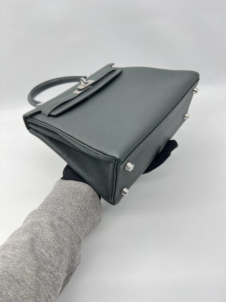 Hermes Kelly 25 Togo Vert Fonce PHW