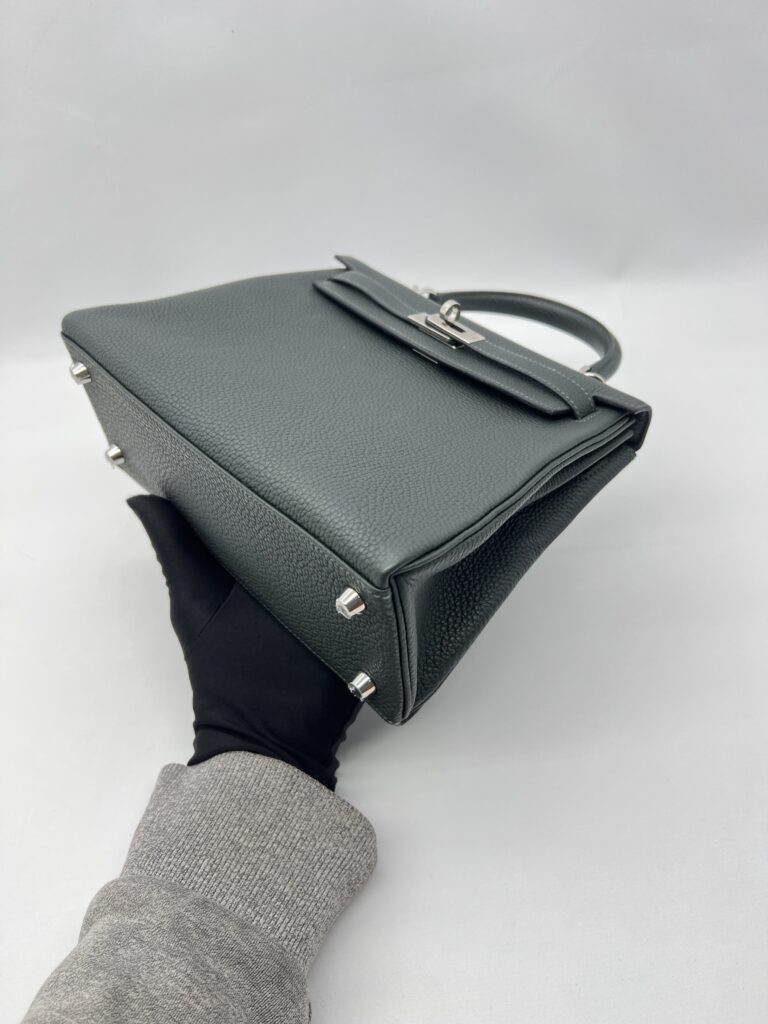 Hermes Kelly 25 Togo Vert Fonce PHW