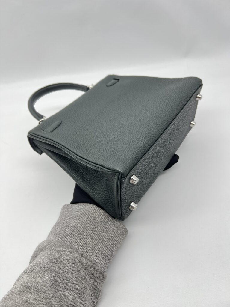 Hermes Kelly 25 Togo Vert Fonce PHW