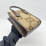 Gucci Mini Vertical Tote Jumbo GG Canvas GHW