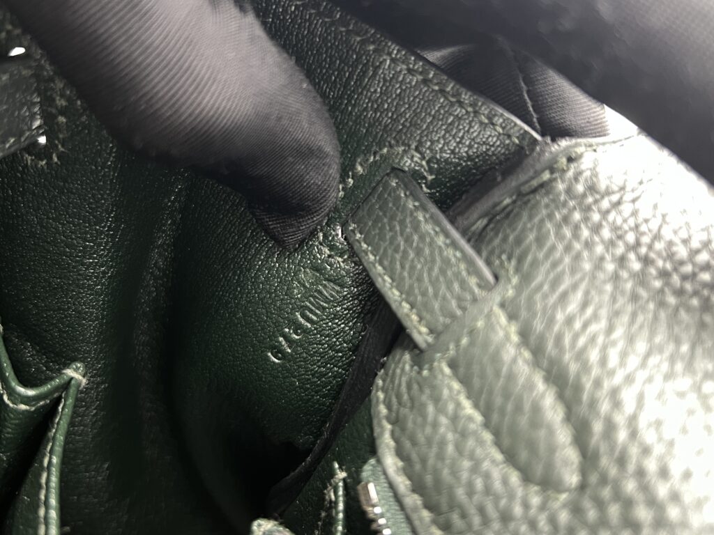 Hermes Kelly 25 Togo Vert Fonce PHW