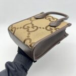 Gucci Mini Vertical Tote Jumbo GG Canvas GHW
