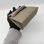 Hermes Mini Kelly 20 Epsom Etoupe PHW