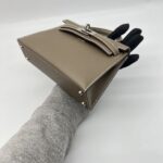 Hermes Mini Kelly 20 Epsom Etoupe PHW
