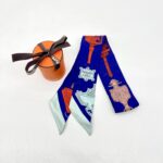 Hermes Twilly Merveilleuses Blue Glace Colorway