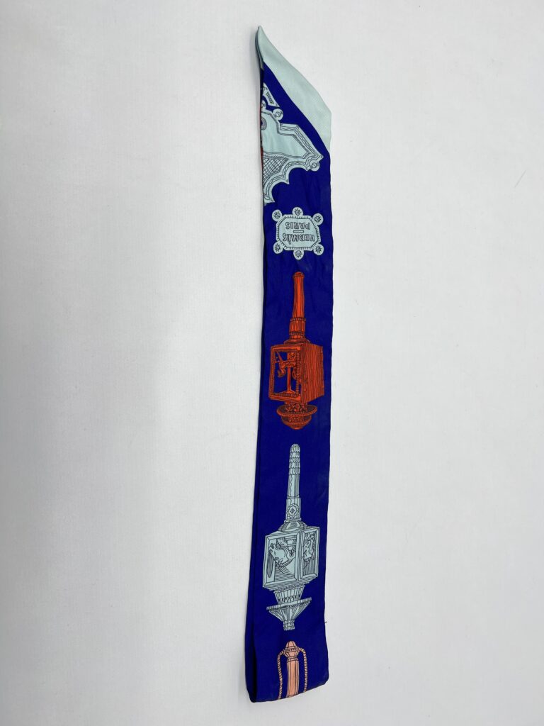 Hermes Twilly Merveilleuses Blue Glace Colorway