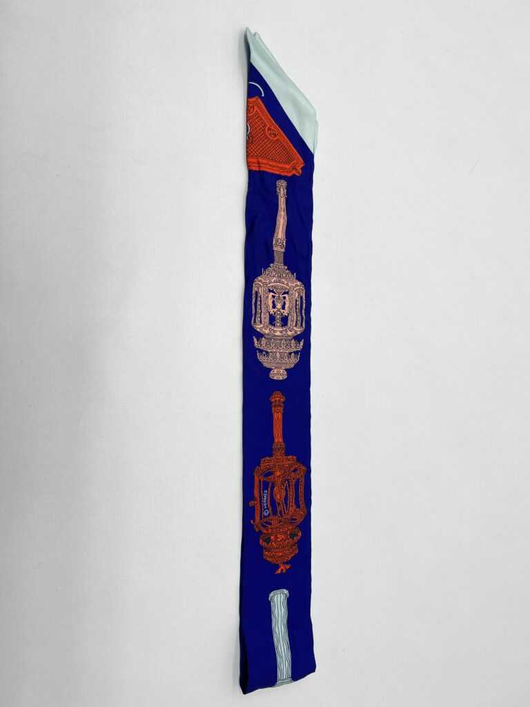 Hermes Twilly Merveilleuses Blue Glace Colorway