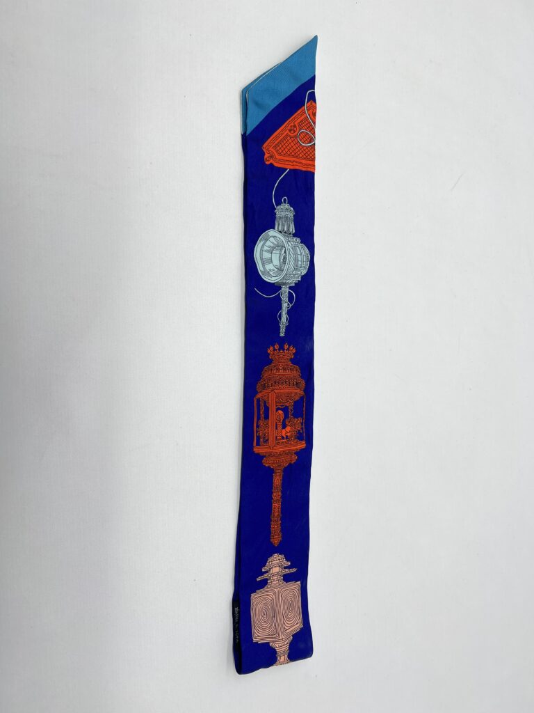 Hermes Twilly Mervelleuses Blue Glace Colorway