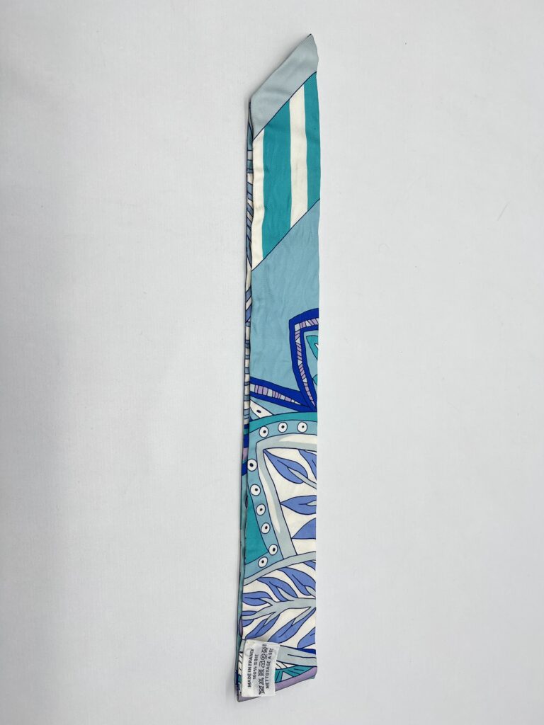 Hermes Twilly Le Jardin De La Maharani Blue Glacier