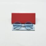 Fendi Round Sunglasses FF0343/S Blue