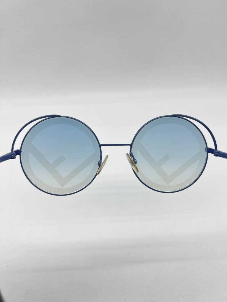Fendi Round Sunglasses FF0343/S Blue