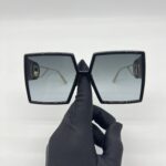 Dior 30 Montaigne Sunglasses Black Gold