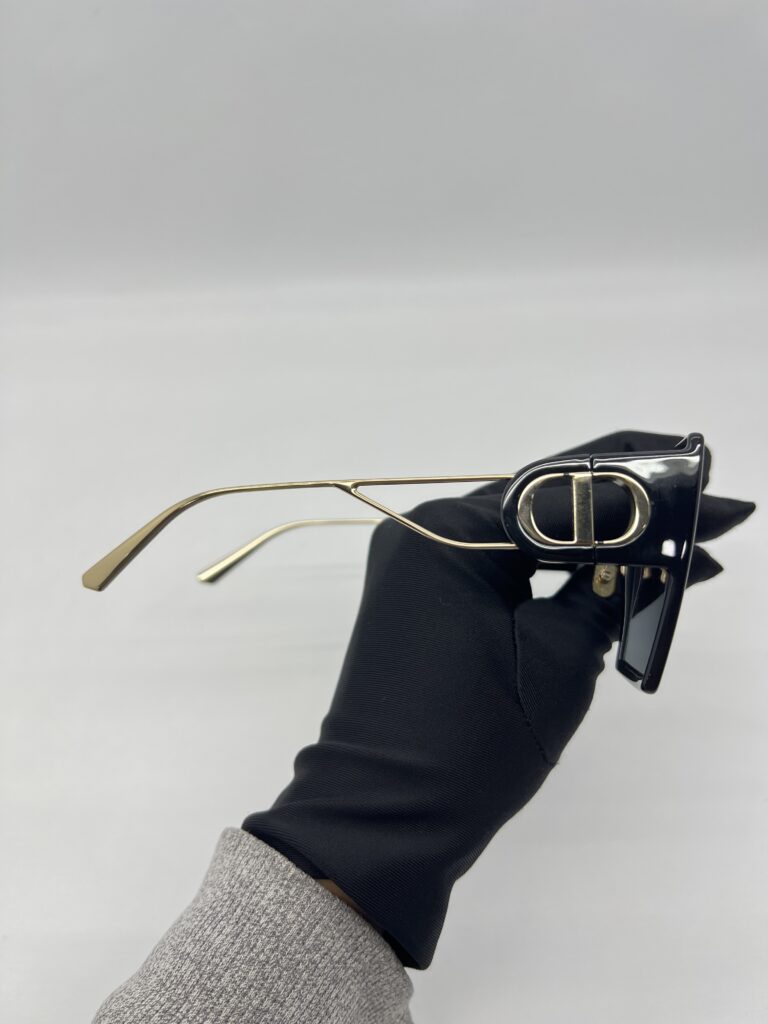 Dior 30 Montaigne Sunglasses Black Gold