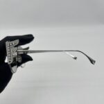 Fendi Sunglasses Crystal Silver