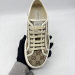 Gucci Tennis 1977 GG Canvas Beige White