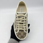 Gucci Tennis 1977 GG Canvas Beige White