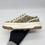 Gucci Tennis 1977 GG Canvas Beige White