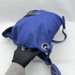 Bottega Veneta Backpack Flap Intrecciato Canvas Blue