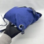 Bottega Veneta Backpack Flap Intrecciato Canvas Blue