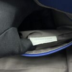 Bottega Veneta Backpack Flap Intrecciato Canvas Blue