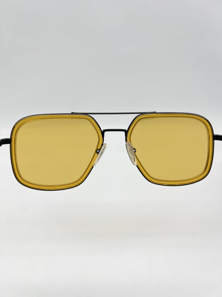 Prada SPR57X Sunglasses Yellow Black