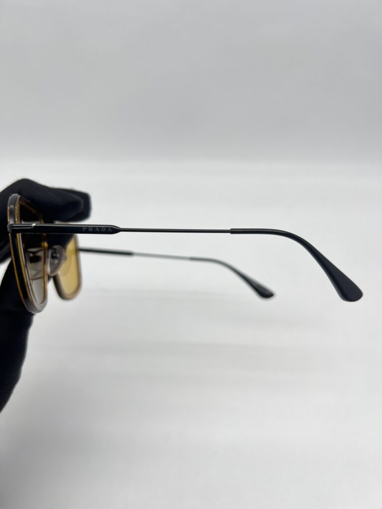 Prada SPR57X Sunglasses Yellow Black