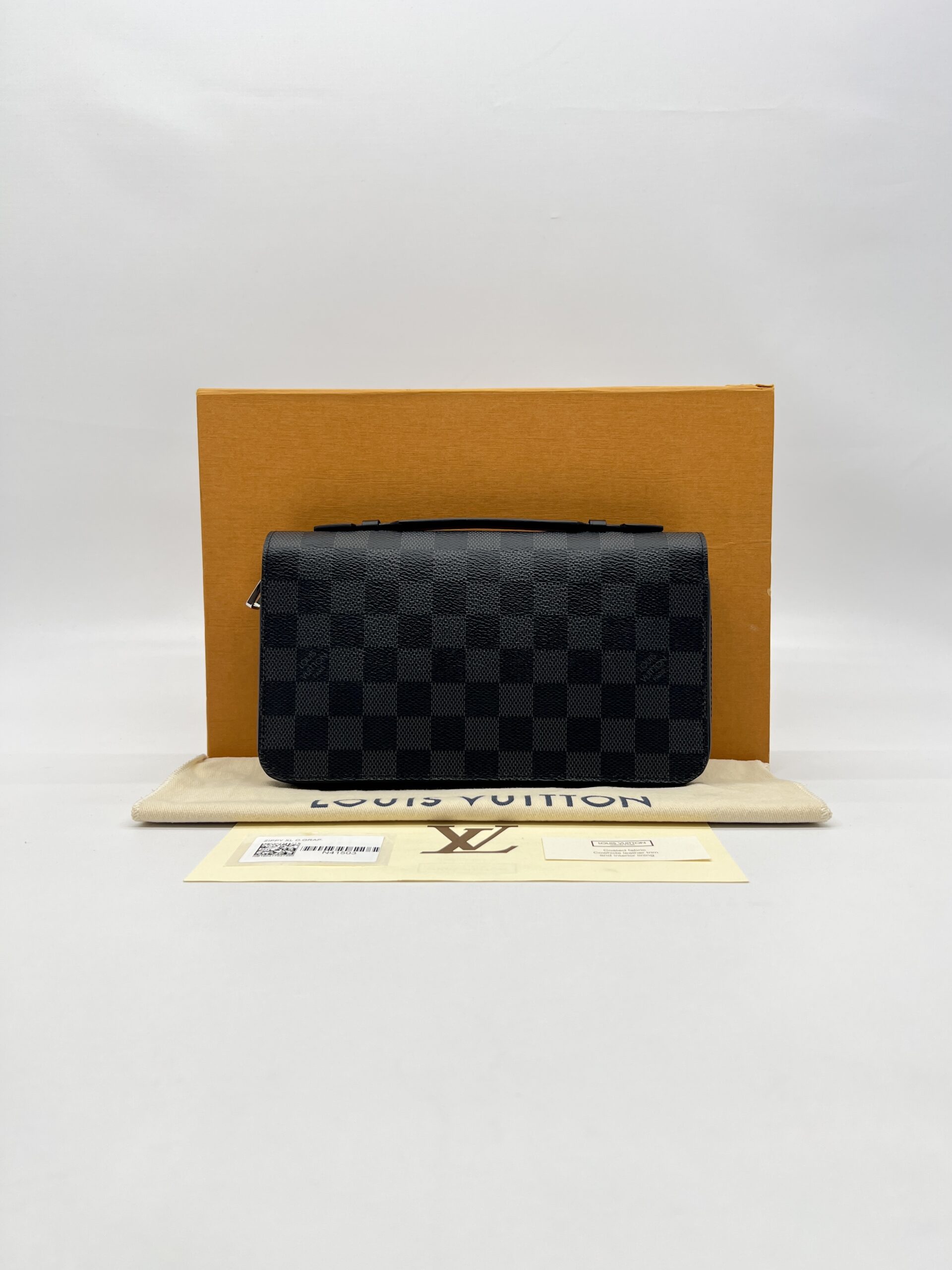 Louis Vuitton Zippy XL Damier Graphite SHW