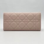Dior My Dior Violet Wallet Lambskin Rose Poudre GHW