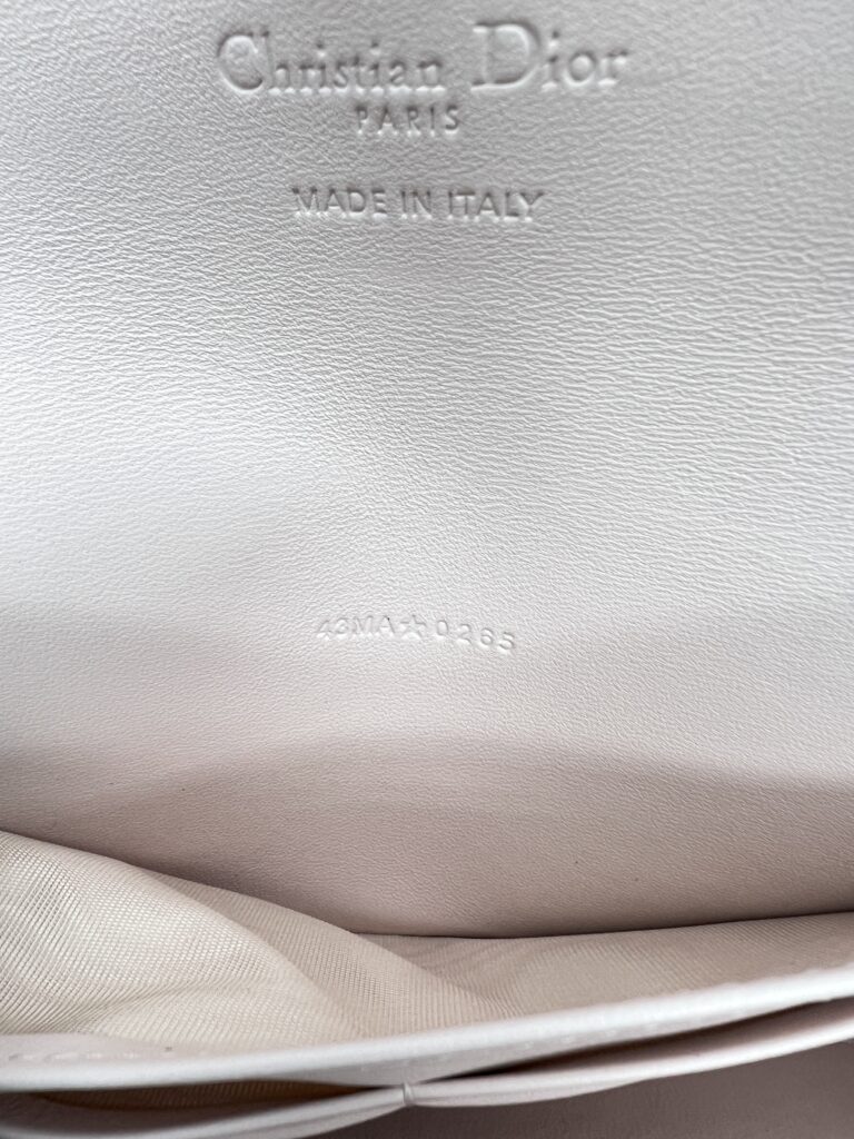 Dior My Dior Violet Wallet Lambskin Rose Poudre GHW