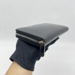 Louis Vuitton Zippy Organizer Wallet Epi Black SHW