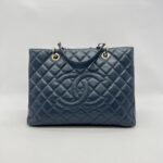 Chanel GST Caviar Navy SHW