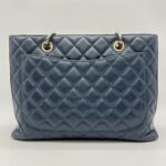 Chanel GST Caviar Navy SHW