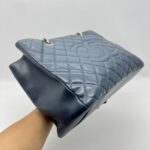 Chanel GST Caviar Navy SHW