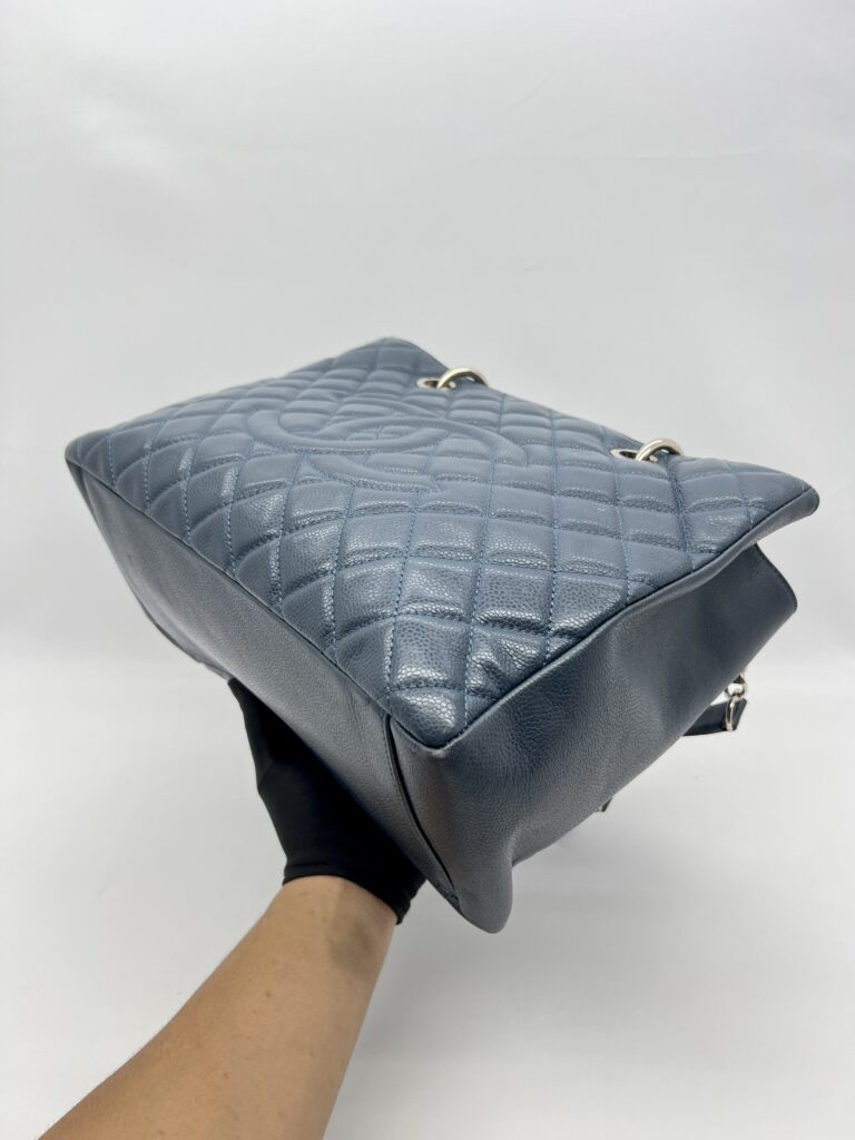 Chanel GST Caviar Navy SHW