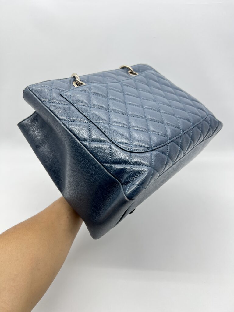 Chanel GST Caviar Navy SHW