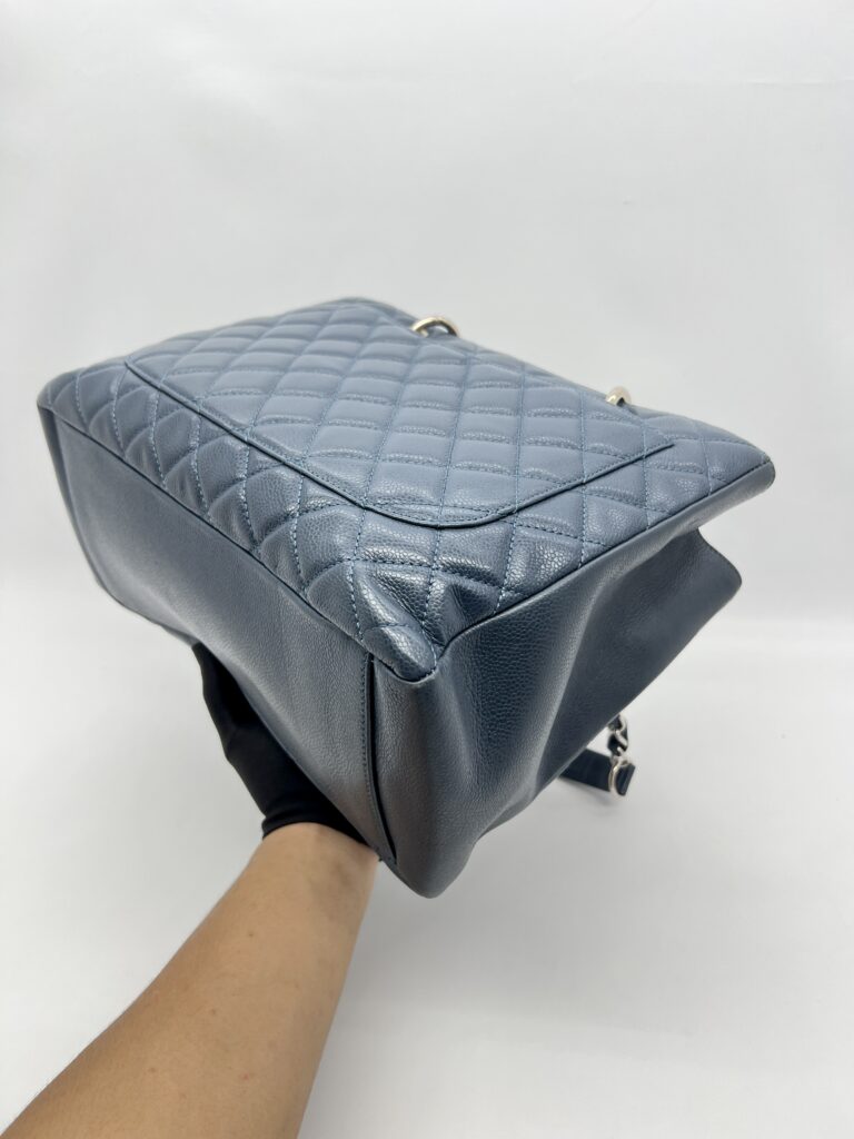 Chanel GST Caviar Navy SHW