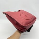 Hermes Evelyne GM Clemence Rouge Garance PHW
